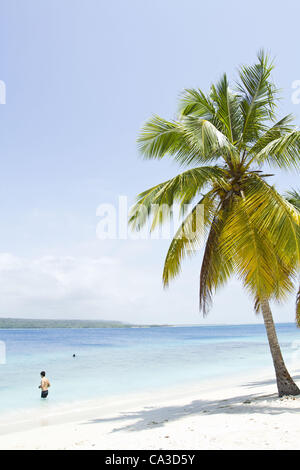 21. Mai 2012 - Chichiriviche, Falcon, Venezuela - Cayo Sombrero, einer kleinen Insel im karibischen Meer, das zum Morrocoy Nationalpark in Venezuela gehört. Chichiriviche, Falcon Staat, Venezuela. (Kredit-Bild: © Ricardo Ribas/ZUMAPRESS.com) Stockfoto