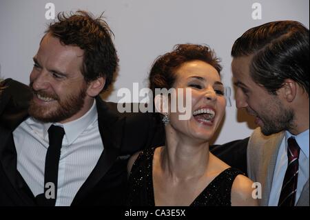 Noomi Rapace besucht die Weltpremiere des neuen Sci-Fi-Thriller Sir Ridley Scotts Prometheus am 31.05.2012 in The Empire, Leicester Square, London. Personen im Bild: Noomi Rapace. Bild von Julie Edwards Stockfoto