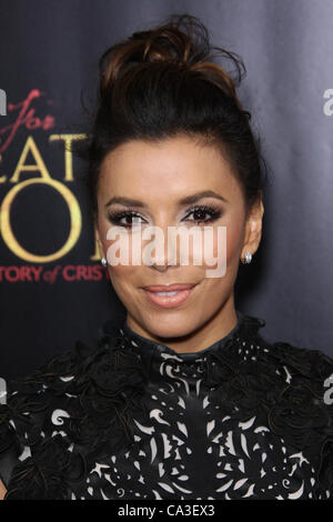 EVA LONGORIA FÜR GRÖßEREN RUHM. LOS ANGELES PREMIERE BEVERLY HILLS LOS ANGELES Kalifornien USA 31. Mai 2012 Stockfoto