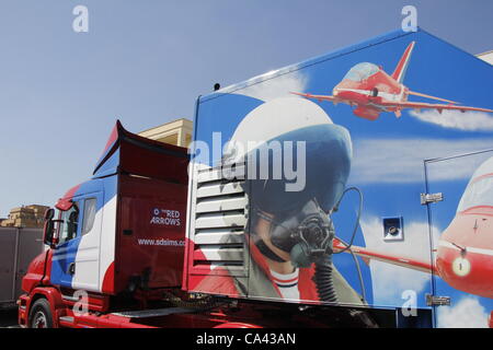 3. Juni 2012, Rom, International, Air, Show, Ostia, Italien Stockfoto