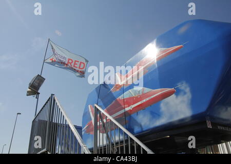 3. Juni 2012, Rom, International, Air, Show, Ostia, Italien Stockfoto