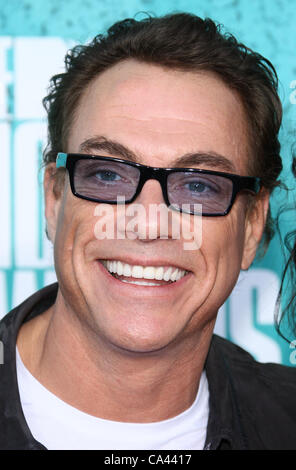 JEAN-CLAUDE VAN DAMME DIE MTV MOVIE AWARDS 2012. Anreise-LOS ANGELES-Kalifornien-USA 3. Juni 2012 Stockfoto