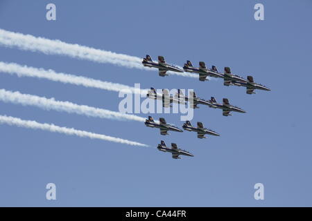 3. Juni 2012, Rom, International, Air, Show, Ostia, Italien Stockfoto