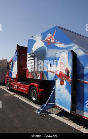 3. Juni 2012, Rom, International, Air, Show, Ostia, Italien Stockfoto