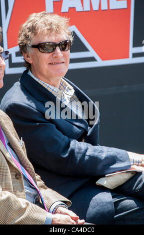 5. Juni 2012 - Nashville, Tennessee; USA - Musiker STEVE WINWOOD ist in der Music City Walk of Fame aufgenommen, die in Downtown Nashville befindet.  Copyright 2012 Jason Moore. (Kredit-Bild: © Jason Moore/ZUMAPRESS.com) Stockfoto