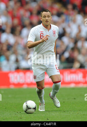 JOHN TERRY ENGLAND WEMBLEY Stadion LONDON ENGLAND 2. Juni 2012 Stockfoto