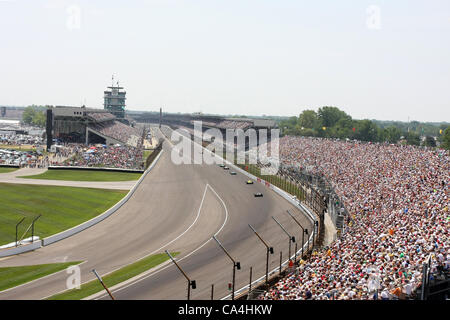 27. Mai 2012 - Indianapolis, Indiana, USA - IZOD Indycar Series, Indy 500, Indianapolis, IN, 18-27 Mai 2012. (Kredit-Bild: © Ron Bijlsma/ZUMAPRESS.com) Stockfoto