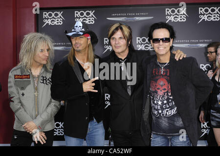 8. Juni 2012 - Poison Hollywood, Kalifornien, USA - während der Premiere des neuen Films von Warner Bros. Bilder ROCK Jesu, im Grauman Chinese Theatre, am 8. Juni 2012, in Los Angeles statt. (Kredit-Bild: © Michael Germana/Globe Photos/ZUMAPRESS.com) Stockfoto