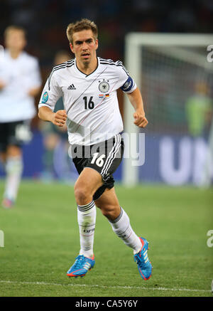 PHILIPP LAHM Deutschland EURO 2012 METALIST Stadion Charkow UKRAINE UKRAINE 13. Juni 2012 Stockfoto