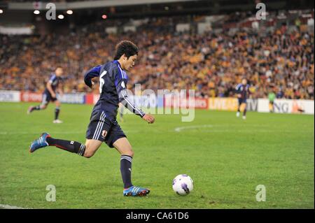 Atsuto Uchida (JPN), 12. Juni 2012 - Fußball / Fußball: 2014 FIFA World Cup asiatische Qualifikation Finale Runde Gruppe B-Match zwischen Australien 1: 1 Japan Suncorp Stadium in Brisbane, Australien. (Foto von Jinten Sawada/AFLO) Stockfoto