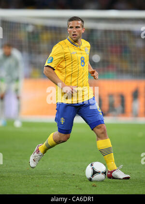 ANDERS SVENSSON Schweden EURO 2012 Olympiastadion Charkow UKRAINE UKRAINE 15. Juni 2012 Stockfoto