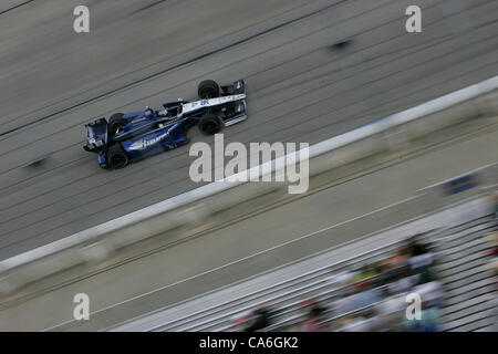 16. Juni 2012 - Milwaukee, Wisconsin, USA - IZOD Indycar Series, Milwaukee IndyFest, Milwaukee, WI, 15. / 16. Juni 2012, ALEX TAGLIANI, Team Barracuda - BHA. (Kredit-Bild: © Ron Bijlsma/ZUMAPRESS.com) Stockfoto