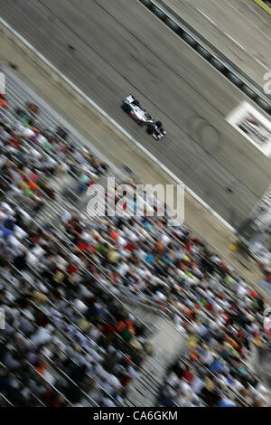 16. Juni 2012 - Milwaukee, Wisconsin, USA - IZOD Indycar Series, Milwaukee IndyFest, Milwaukee, WI, 15. / 16. Juni 2012, MARCO ANDRETTI, Andretti Autosport. (Kredit-Bild: © Ron Bijlsma/ZUMAPRESS.com) Stockfoto