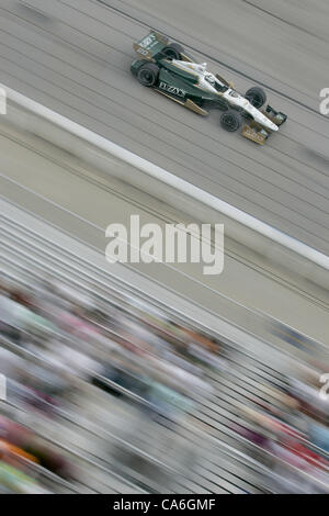 16. Juni 2012 - Milwaukee, Wisconsin, USA - IZOD Indycar Series, Milwaukee IndyFest, Milwaukee, WI, 15. / 16. Juni 2012, ED CARPENTER, Ed Carpenter Racing. (Kredit-Bild: © Ron Bijlsma/ZUMAPRESS.com) Stockfoto