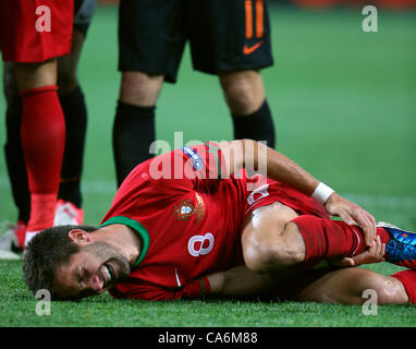 MATHIEU VALBUENA PORTUGAL V HOLLAND EURO 2012 METALIST Stadion Charkow UKRAINE UKRAINE 17 Juni 2012 Stockfoto