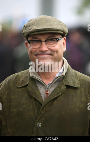 Ingliston, Edinburgh, Schottland. 21. Juni 2012. MasterChef Moderator Gregg Wallace auf der 172. Royal Highland Show in The Royal Highland Centre, Ingliston, Edinburgh. Stockfoto