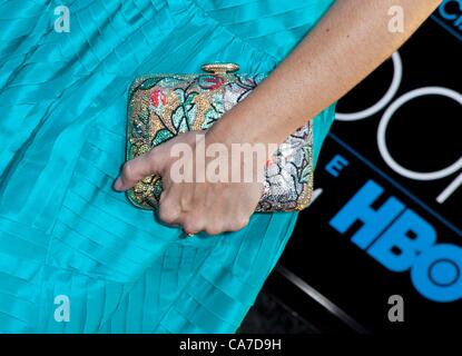 USA. Kristin Davis im Ankunftsbereich für THE NEWSROOM Premiere, Cinerama Dome at The Arclight Hollywood, Los Angeles, CA 20. Juni 2012. Foto von: Emiley Schweich/Everett Collection Stockfoto