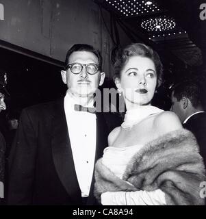 ELEANOR PARKER mit Ehemann Paul Clemens.AKA Eleanor Jean Parker.Supplied von Fotos inc. (Credit-Bild: © geliefert von Globe Fotos Inc/Globe Photos/ZUMAPRESS.com) Stockfoto