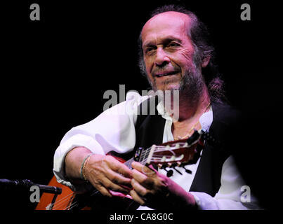 Paco de Lucia während des Konzerts in Prag, Tschechische Republik, 26. Juni 2012. (Foto/Michal Kamaryt CTK) Stockfoto