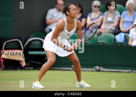 HEATHER WATSON Großbritannien der ALL ENGLAND TENNIS CLUB WIMBLEDON LONDON ENGLAND 27. Juni 2012 Stockfoto