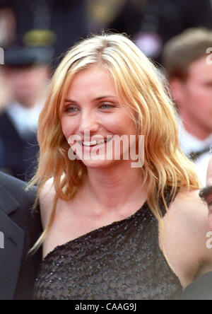 17. Mai 2003; CANNES, CÔTE D ' AZUR, FRANKREICH; CAMERON DIAZ bei Gangs of New York Premiere obligatorisch Credit: Foto von Frederic Injimbert/ZUMA Press. (©) Copyright 2003 von Frederic Injimbert Stockfoto