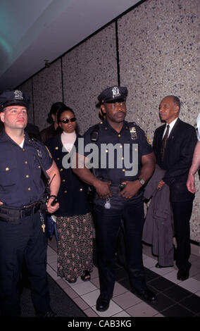 19. April 2004; New York, NY, USA; QUBILAH SHABAZZ, Tochter des verstorbenen Malcolm X. Stockfoto