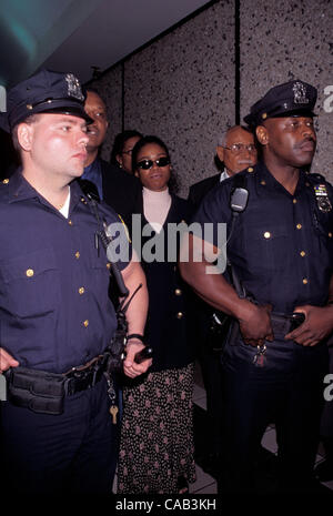 19. April 2004; New York, NY, USA; QUBILAH SHABAZZ, Tochter des verstorbenen Malcolm X. Stockfoto