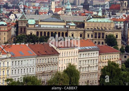 10. Juni 2004; Prag, Tschechische Republik; Prag. Stockfoto