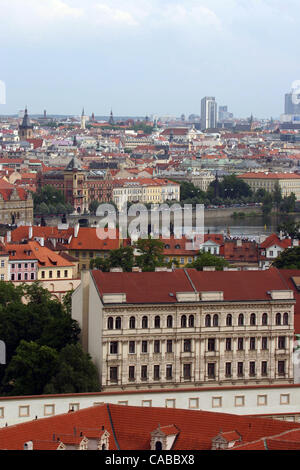 10. Juni 2004; Prag, Tschechische Republik; Prag. Stockfoto