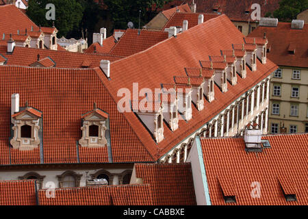 10. Juni 2004; Prag, Tschechische Republik; Prag. Stockfoto