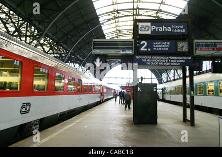 10. Juni 2004; Prag, Tschechische Republik; Prag. Stockfoto