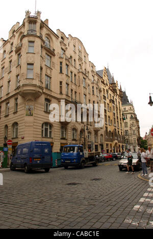 10. Juni 2004; Prag, Tschechische Republik; Prag. Stockfoto