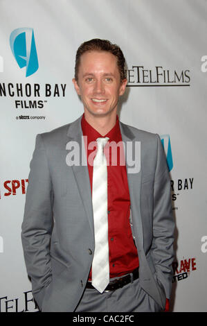 29. September 2010 - Los Angeles, Kalifornien, USA - CHAD LINDBERG, Teilnahme an der Los Angeles Premiere von ich spucken auf Ihrem Grab Held der Mann 6 Theatre In Hollywood, Kalifornien am 29. September 2010. 2010.K66030LONG (Kredit-Bild: © D. Long/Globe Photos/ZUMApress.com) Stockfoto