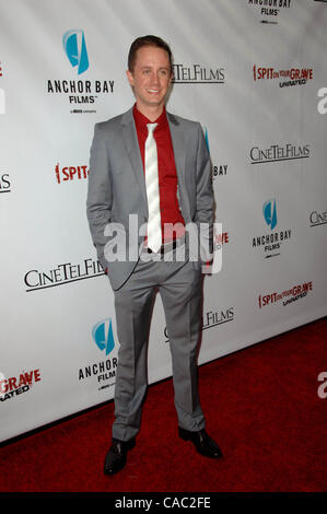 29. September 2010 - Los Angeles, Kalifornien, USA - CHAD LINDBERG, Teilnahme an der Los Angeles Premiere von ich spucken auf Ihrem Grab Held der Mann 6 Theatre In Hollywood, Kalifornien am 29. September 2010. 2010.K66030LONG (Kredit-Bild: © D. Long/Globe Photos/ZUMApress.com) Stockfoto