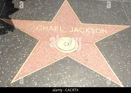 24. Juni 2010 - Los Angeles, Kalifornien, USA - die Michael Jackson Memorial im Madame Tussauds Hollywood in Los Angeles 24.06.2010 statt. 2010.K65240LONG (Kredit-Bild: © D. Long/Globe Photos/ZUMApress.com) Stockfoto