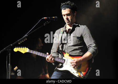 Weibliche Musikerin Sheryl Crow durchgeführt ein live-Konzert im Chumash Casino Resort in Santa Ynez, CA. am 16. September 2010. (Kredit-Bild: © John Pyle/Cal Sport Media/ZUMApress.com) Stockfoto