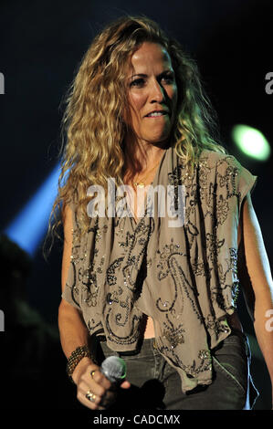 Weibliche Musikerin Sheryl Crow durchgeführt ein live-Konzert im Chumash Casino Resort in Santa Ynez, CA. am 16. September 2010. (Kredit-Bild: © John Pyle/Cal Sport Media/ZUMApress.com) Stockfoto