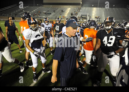 22. September 2010 beginnt der University of Texas San Antonio - San Antonio, TX, USA - Fußballprogramm Competitve Spiel im Jahr 2011 unter Cheftrainer Larry Coker, abgebildete Mittwoch, 22. September 2010 Farris-Stadion in San Antonio, TX. (Kredit-Bild: © Bahram Mark Sobhani/ZUMAPRESS.com) Stockfoto
