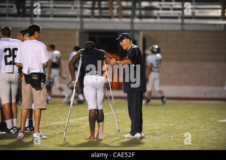 22. September 2010 beginnt der University of Texas San Antonio - San Antonio, TX, USA - Fußballprogramm Competitve Spiel im Jahr 2011 unter Cheftrainer Larry Coker, abgebildete Mittwoch, 22. September 2010 Farris-Stadion in San Antonio, TX. (Kredit-Bild: © Bahram Mark Sobhani/ZUMAPRESS.com) Stockfoto