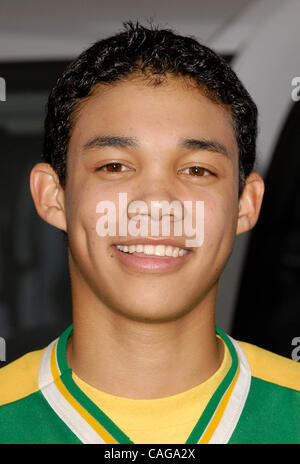 19. Februar 2008; Burbank, Kalifornien, USA; Schauspieler ROSHON FEGAN bei den "Chevy Felsen der Zukunft" die Walt-Disney-Studios. Obligatorische Credit: Foto von Vaughn Youtz/ZUMA Press. (©) Copyright 2007 von Vaughn Youtz. Stockfoto