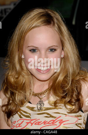 19. Februar 2008; Burbank, Kalifornien, USA; Schauspielerin MEAGHAN MARTIN bei den "Chevy Felsen der Zukunft" die Walt-Disney-Studios. Obligatorische Credit: Foto von Vaughn Youtz/ZUMA Press. (©) Copyright 2007 von Vaughn Youtz. Stockfoto