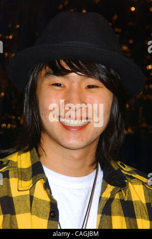 31. Januar 2008 - Hollywood, Kalifornien, US - I12981PR. Die Spiderwick Chronicles Premiere - roter Teppich und nach Party Paramount Theatre Los Angeles, Kalifornien 31.01.2008.  --JUSTIN CHON(Credit Image: © Phil Roach/Globe Photos/ZUMAPRESS.com) Stockfoto