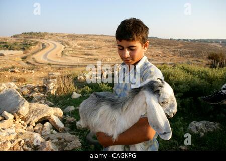 1. Februar 2008 - Jerusalem, Israel - jungen in Jerusalem, Israel.  (Kredit-Bild: © Ira Lippke/ZUMA Press) Stockfoto