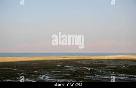 1. Februar 2008 - Jerusalem, Israel - das Tote Meer. (Kredit-Bild: © Ira Lippke/ZUMA Press) Stockfoto