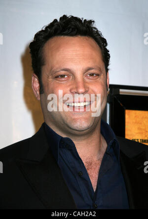 28. Januar 2008 statt - Los Angeles, Kalifornien, USA - VINCE VAUGHN Ankunft bei der Filmpremiere von Vince Vaughn-Wild-West-Komödie im ägyptischen Theater in Hollywood. (Bild Kredit: Stockfoto