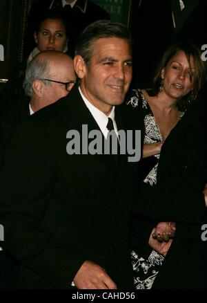 15. Januar 2008 - New York, New York, USA - NATIONAL BOARD OF REVIEW Award-GALA im CIPRIANNI. EAST 42ND STREET 15.01.2008.       2008..GEORGE CLOONEY. K56051RM (Kredit-Bild: © Rick Mackler/Globe Photos/ZUMAPRESS.com) Stockfoto