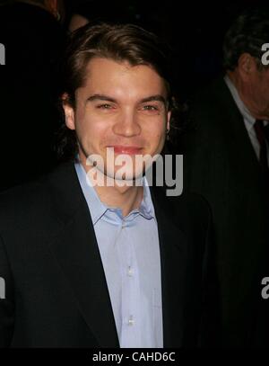 15. Januar 2008 - New York, New York, USA - NATIONAL BOARD OF REVIEW Award-GALA im CIPRIANNI. EAST 42ND STREET 15.01.2008.       2008..EMILE HIRSCH. K56051RM (Kredit-Bild: © Rick Mackler/Globe Photos/ZUMAPRESS.com) Stockfoto