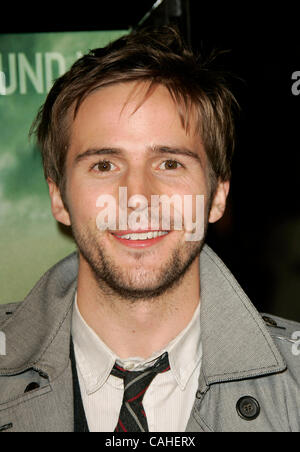 16. Januar 2008 statt - Hollywood, Kalifornien, USA - MICHAEL STAHL DAVID Ankunft am "Cloverfield" Los Angeles Premiere auf der Paramount Studios viel los.  (Kredit-Bild: © Lisa O'Connor/ZUMA Press) Stockfoto