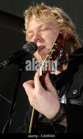 17. Januar 2008; Anaheim, CA, USA; Musiker LADD SMITH während der NAMM Show 2008 im Anaheim Convention Center. Obligatorische Credit: Foto von Vaughn Youtz/ZUMA Press. (©) Copyright 2007 von Vaughn Youtz. Stockfoto