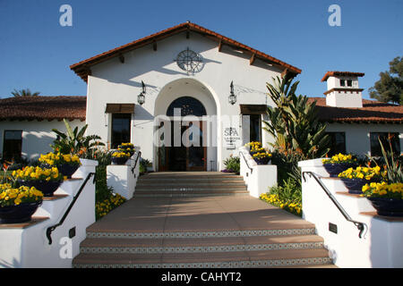 24. Dezember 2007 - Carlsbad, Kalifornien, USA - La Costa bezieht sich sowohl einer Wohnanlage von Karlsbad und das Weltklasse-Golf und Tennis Resort and Spa, das in seiner Mitte lebt.  Das La Costa Resort & Spa besteht aus zwei 18-Loch-Golfplätze, Resort-Hotel und Eigentumswohnungen, 19 Tennisplätze Stockfoto